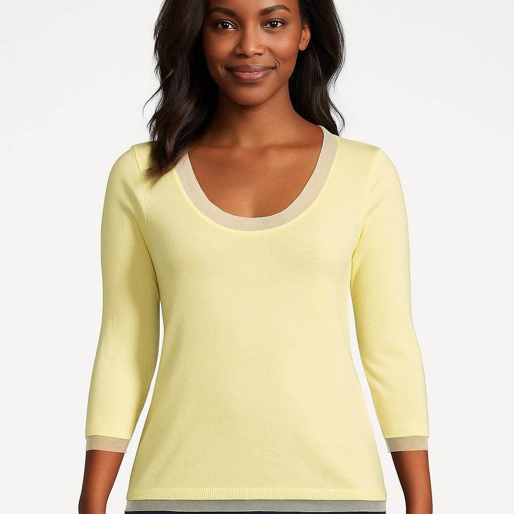 New York & Compan Sweater‎ 3/4 length sleeves, Sz S